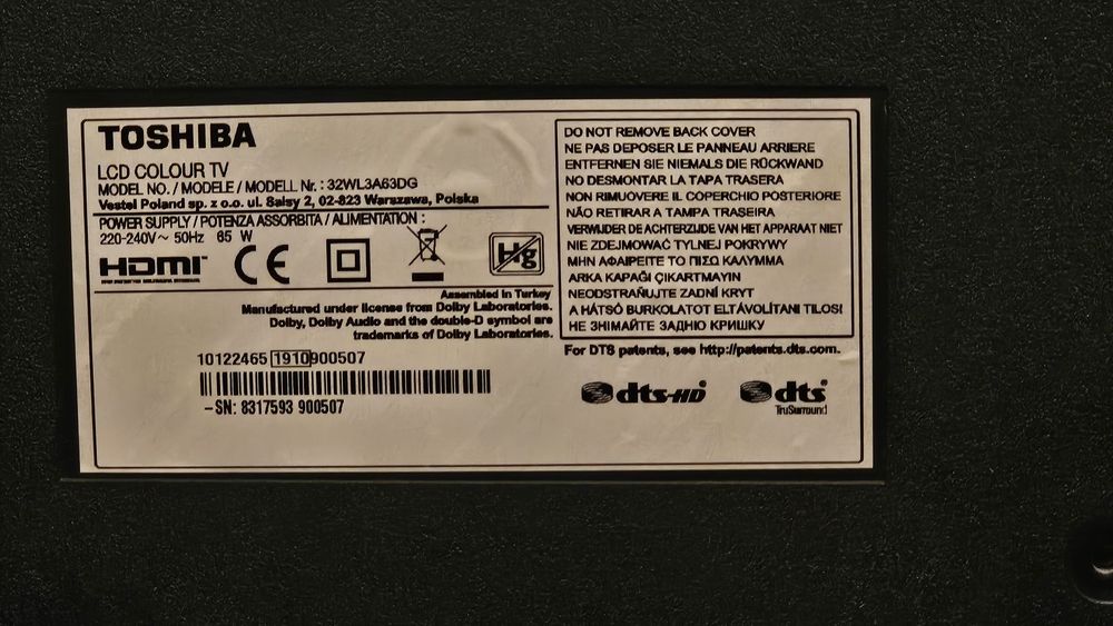 Smart TV Toshiba 32" Full HD