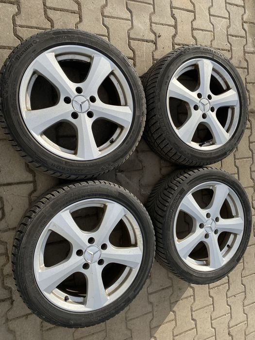 Джанти 17” Mercedes w212 /5x112/зимни гуми /