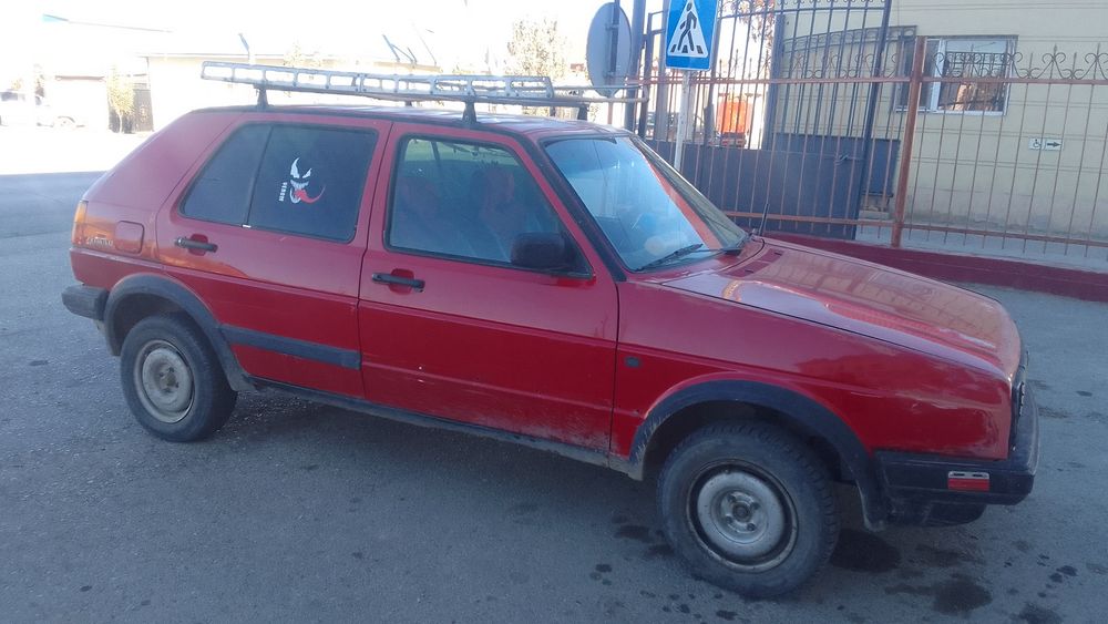 Машина гольф 2 красный