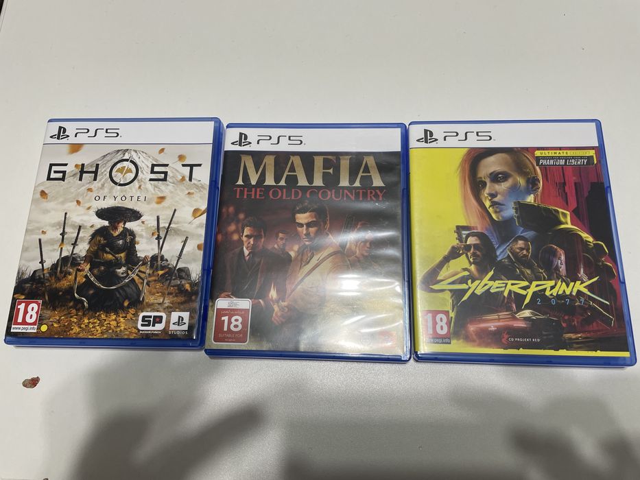 Игры для PS5 можно сказать новые)