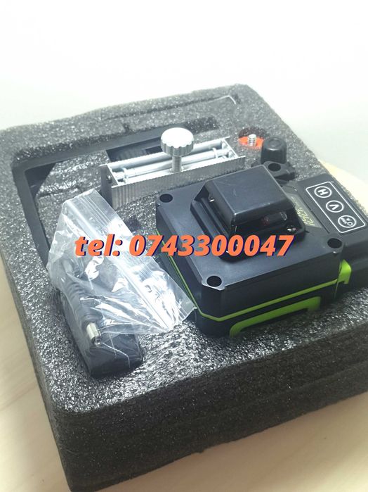Nou Nivela Laser Ldvian Profesionala 16 Lini 4d Linii Raza Verde