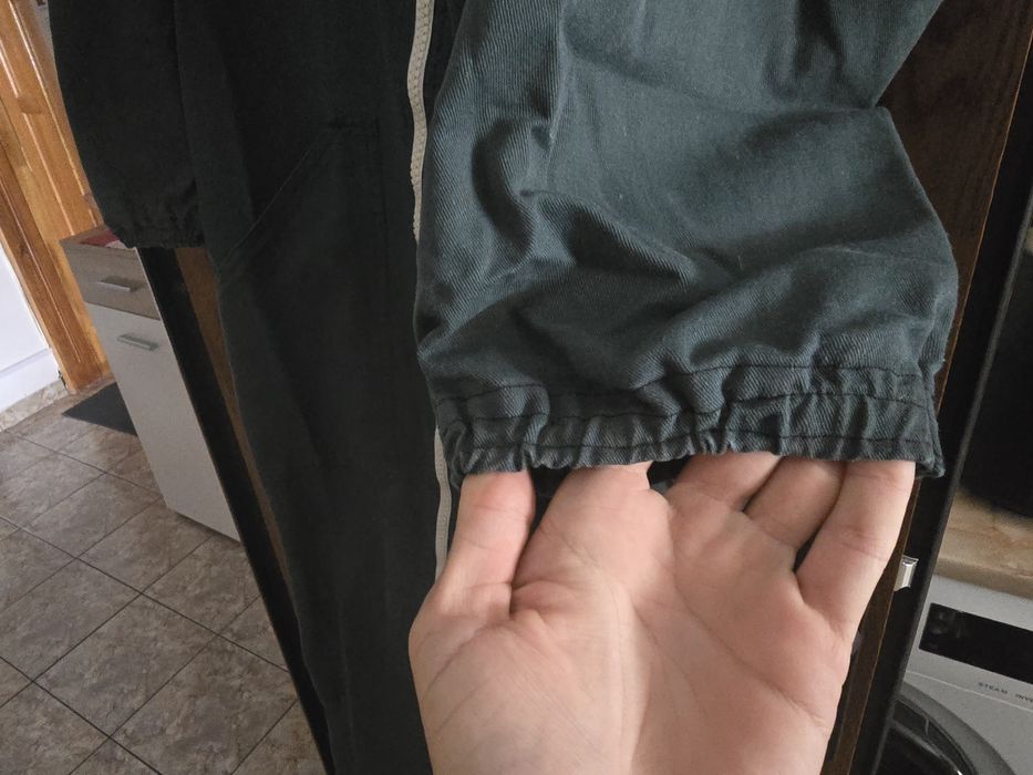 Combinezon textil verde