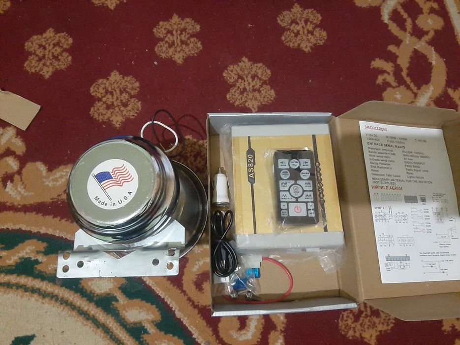 Сирена 600ватлик американка