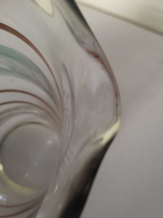 Кана за напитки антик гравиране позлата