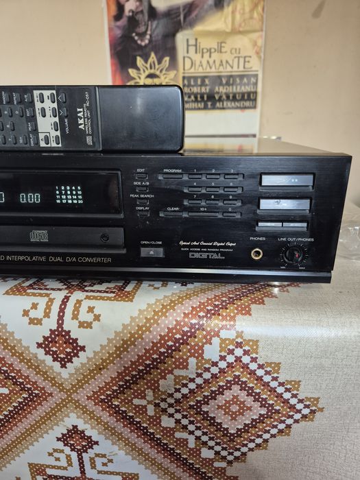 Akai CD 57 cu telecomanda sistem audio