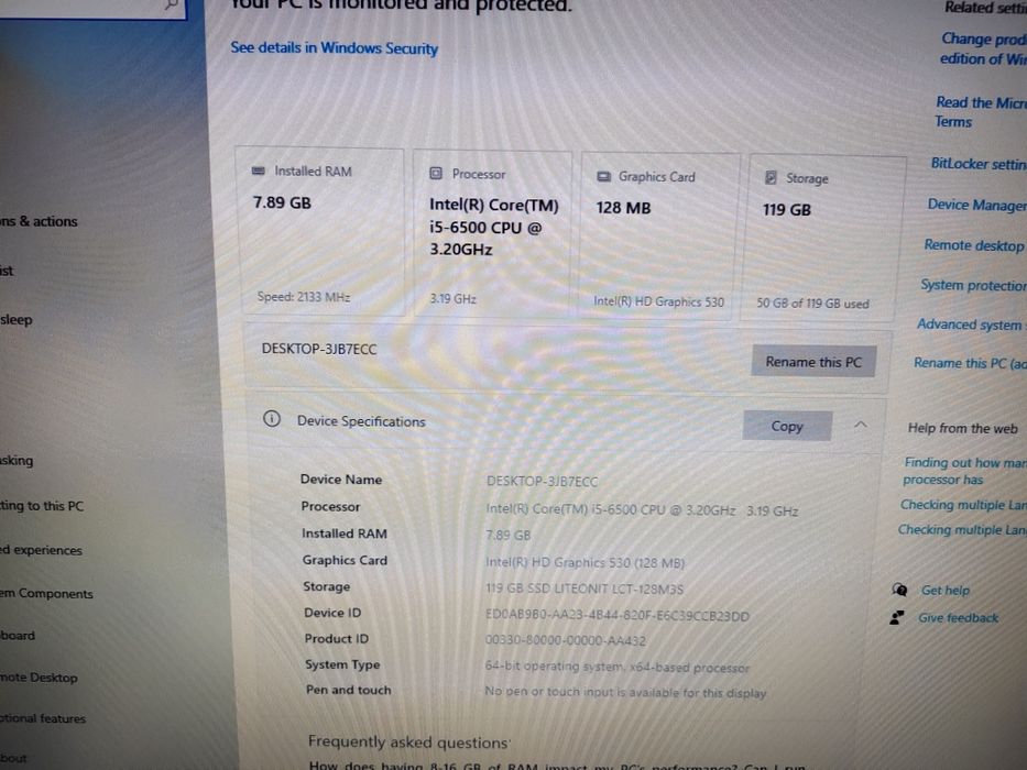 Unitate PC Lenovo M900 incompletă (barebone)