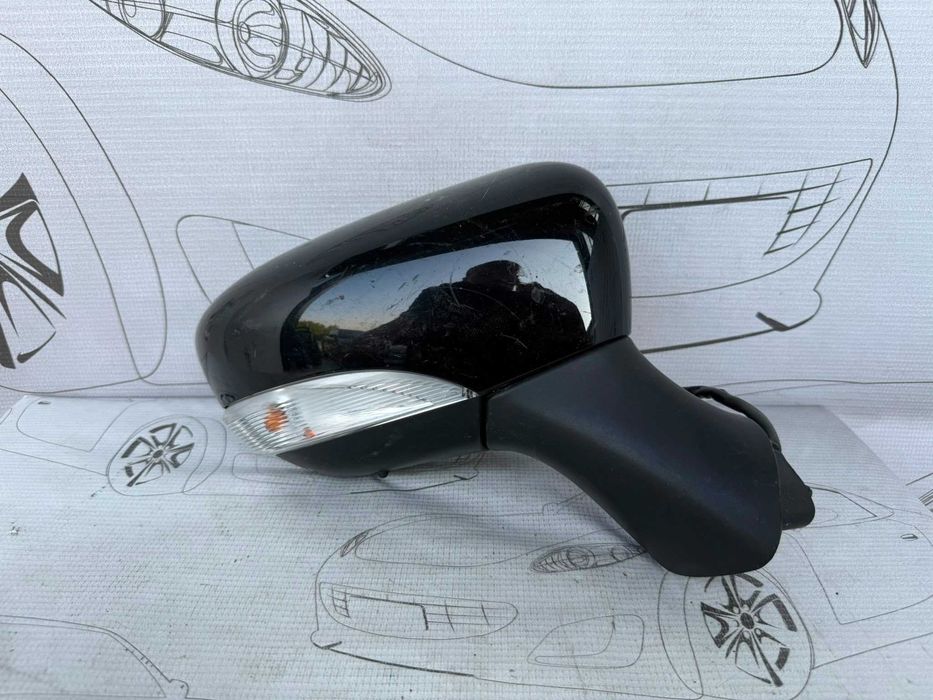 Oglindă Retrovizoare Dreapta Electrică 9 Pini Renault Clio IV 963016226R / [2012-2019] / (5D3)