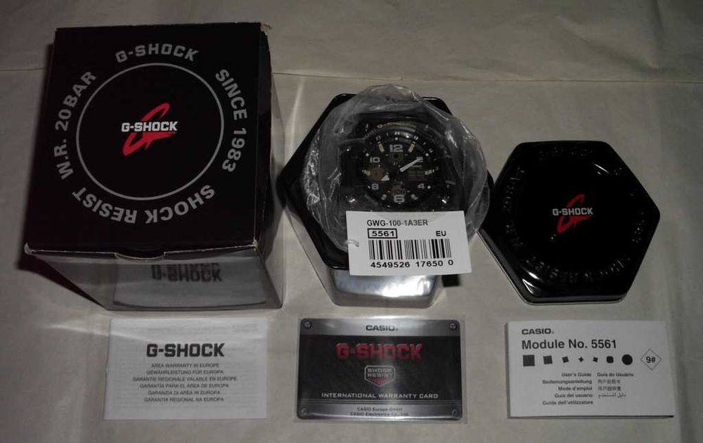Vand ceas CASIO G-SHOCK Mudmaster GWG-100-1A3ER NOU