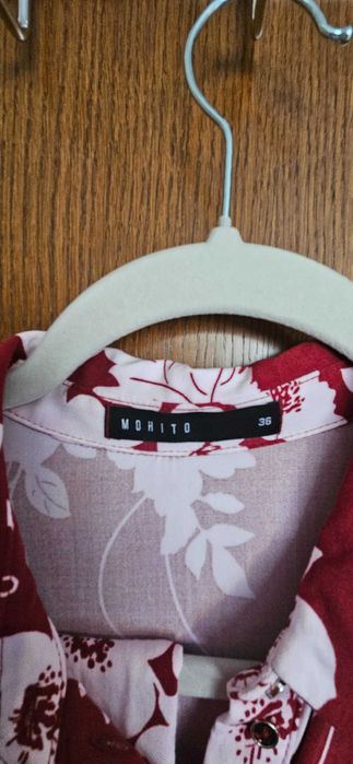 Червена рокля MOHITO 36 размер