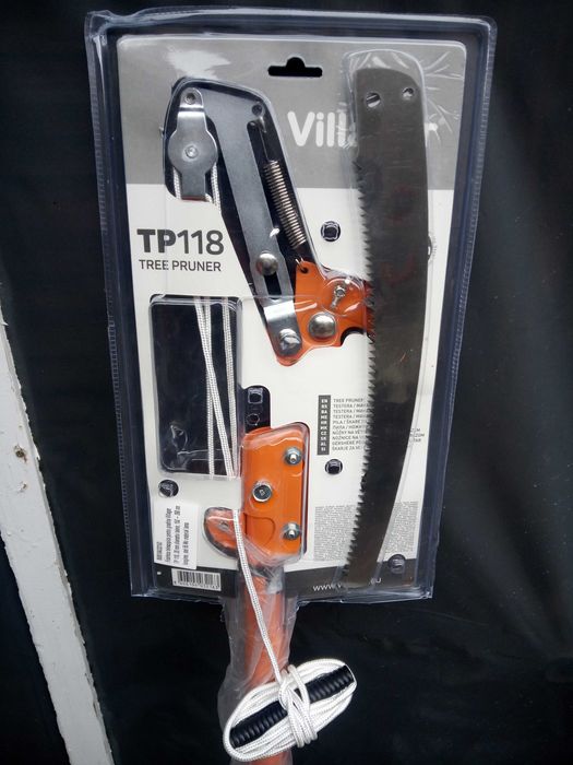 Foarfeca telescopica pomi si despicator lemne