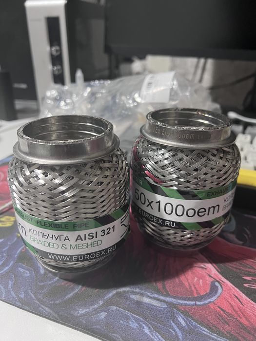 Гофра глушителя 50х100