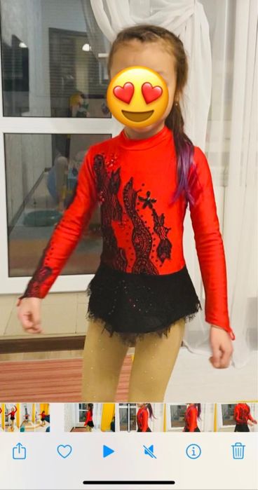 Платье для фигурного катания