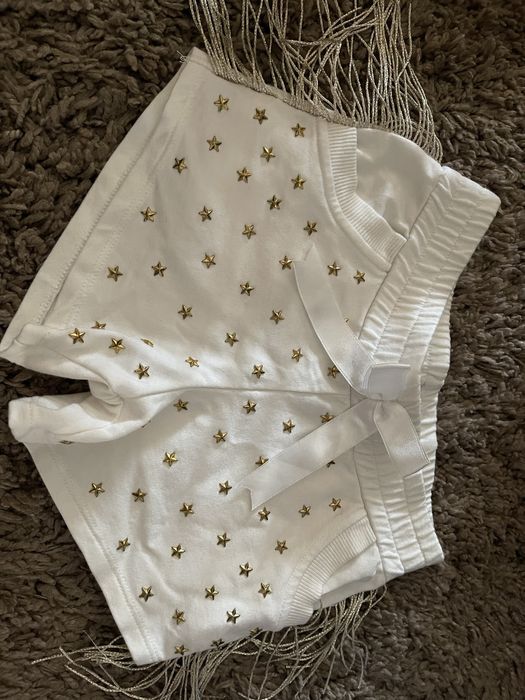 Pantaloni scurti fete cu franjuri