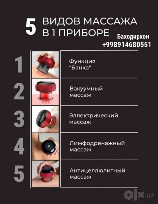 Вакуумный массажер электрическая банка для хиджамы
