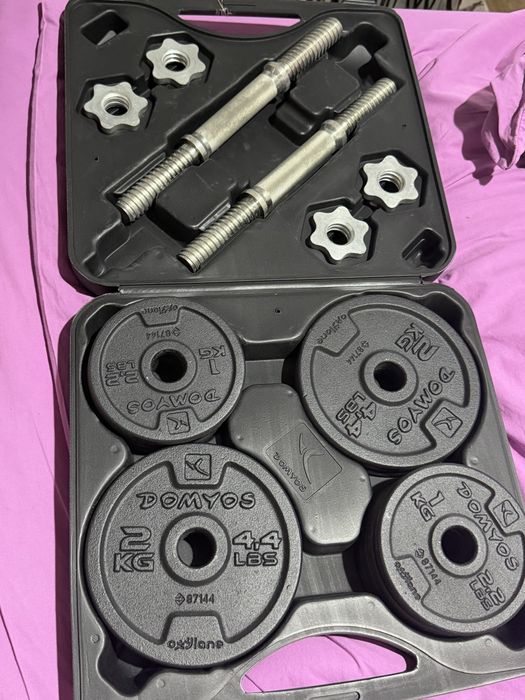 Set kit de gantere reglabile