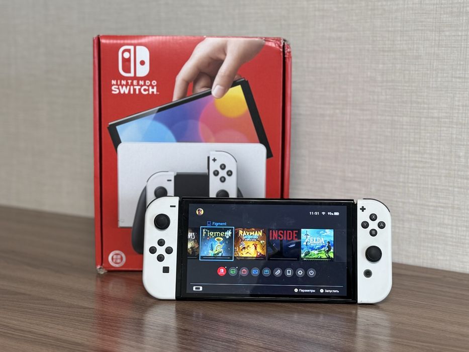 Nintendo Switch OLED + Игры