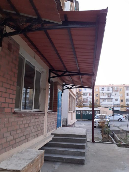 Бесшумные КОЗЫРЬКИ.Профнастиль из ПВХ (Акриловый пластмасс)