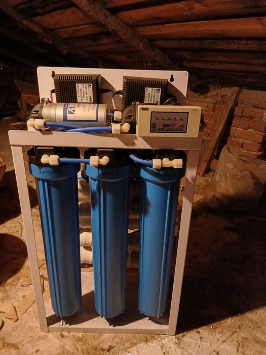 Statie dedurizare,sistem de purificare a apei prin osmoza inversa