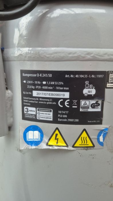 Compresor aer vertical 50l