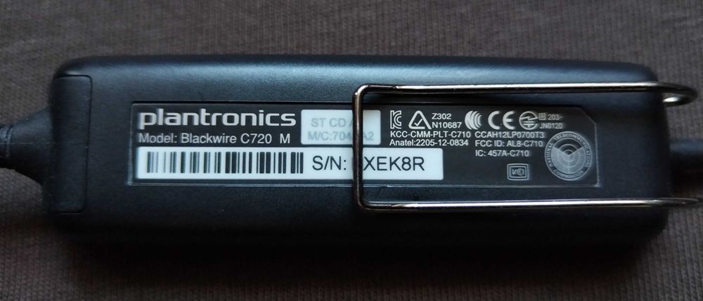 Casti Plantronics Blackwire C720 M cu bluetooth