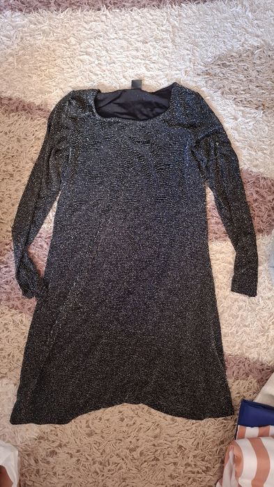 Дамска, бална, официална,синя, дълга рокля за повод,бал,сватба,кръщене