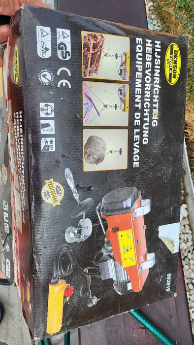 Palan electric (Dizalică Vrabac) PA250D – 125/250 kg