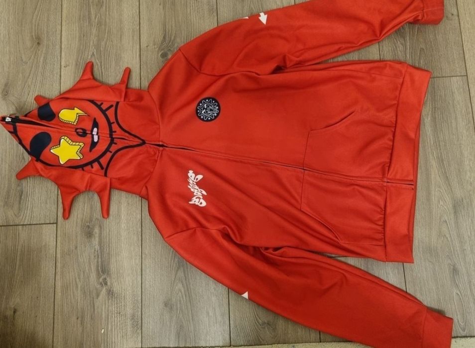 Glo gang красная зипка + зиперы