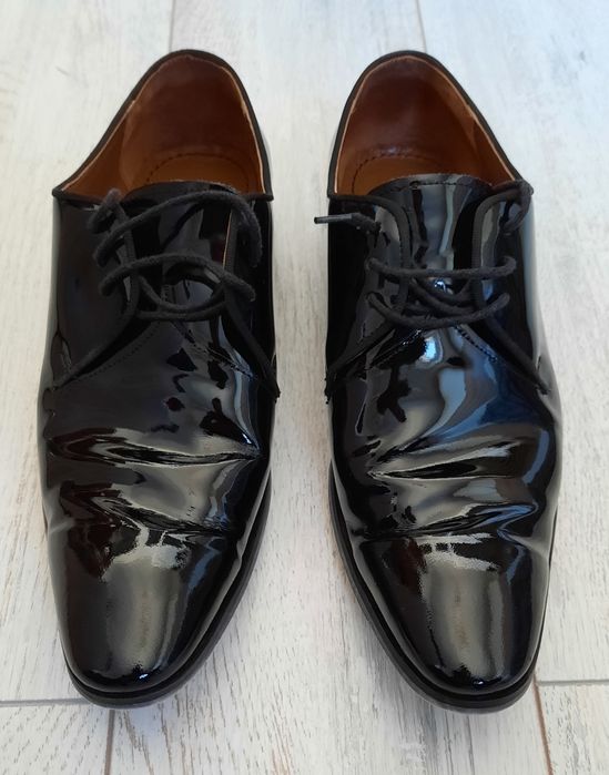 Pantofi lac/lacuiti mire/ginere/nas/nunta/botez/eveniment Il Passo mar