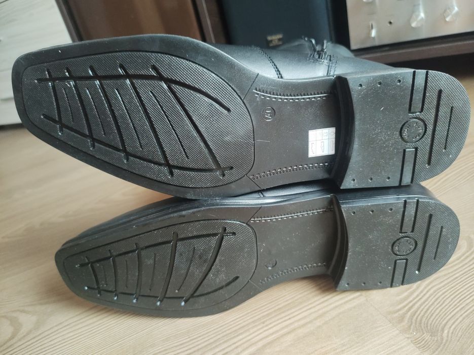 Боти от естествена кожа. Номер 47