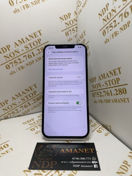 NDP Amanet Braila Iphone 12 Pro Max(55414)