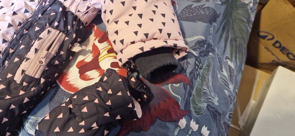 Детски зимен гащеризон  космонавт3-6м.