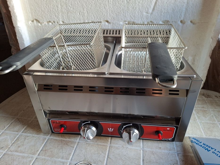 Фритюрник    Газов  защита CE 5,8,5+5,8+8фритюрник ,дюнер,скара,котлон