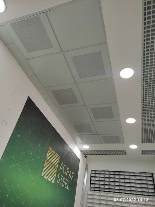 Grilyata patalok reechniy armstrong gips akvapanel padvesnoy rek PC-53