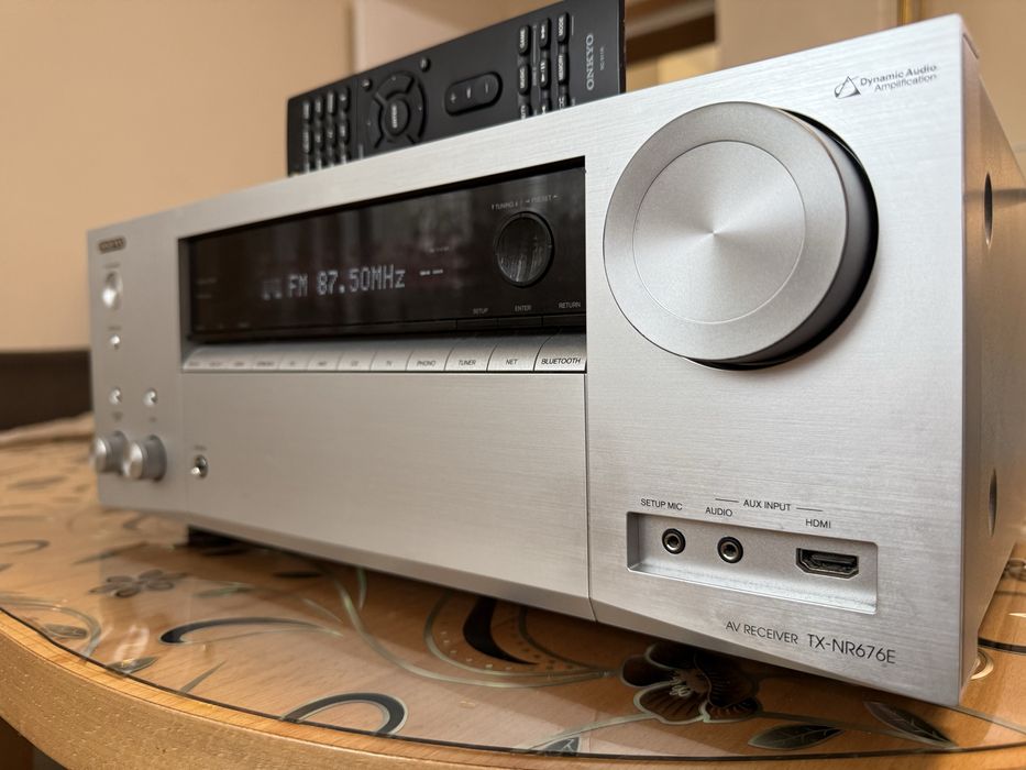 Onkyo TX-NR676e resiver Bluetooth Wi fi