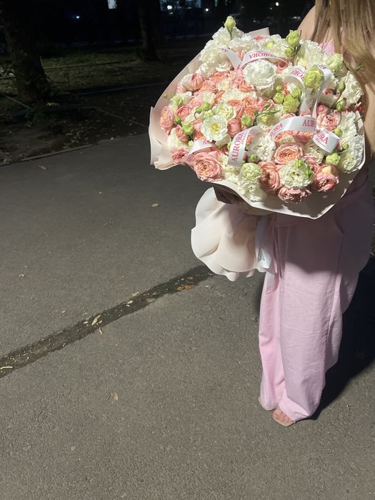 Свежие букеты цветов
