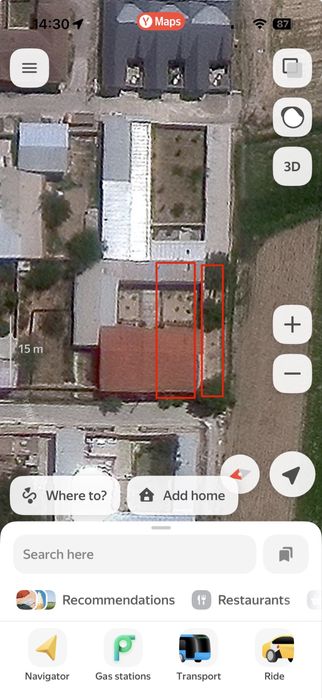 Келес , кул тепа 3 sotix va 1.5 sotix захват