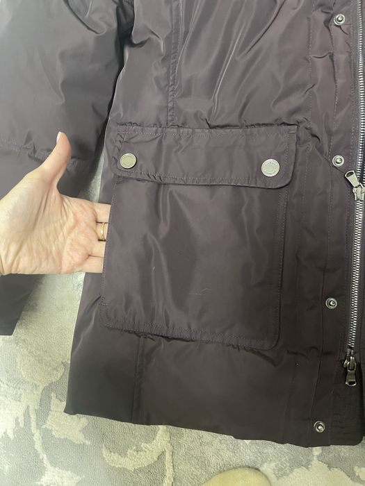 Пуховик со съёмным капюшоном