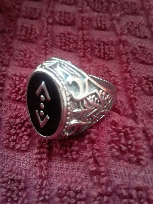 Перстень серебро