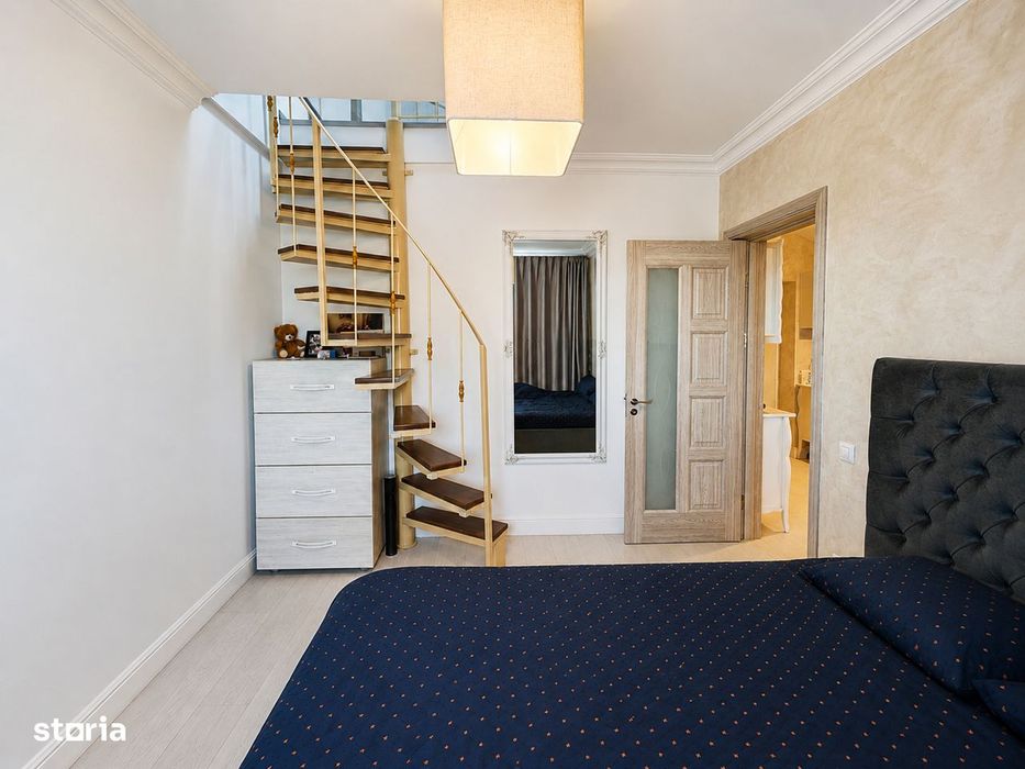 Apartament pe 2 niveluri, cu boxa si loc de parcare in Complex Cupidon