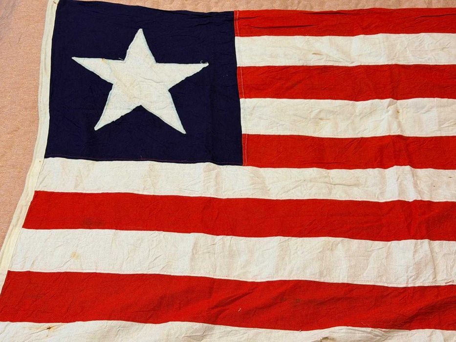 Drapel original vechi al Republicii Liberia