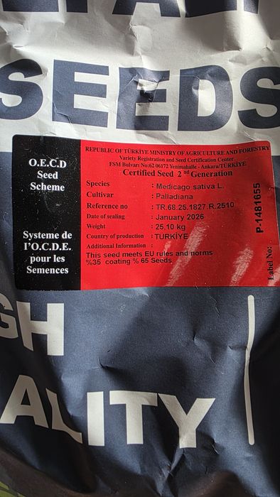 Люцерна семе. Семена Люцерна