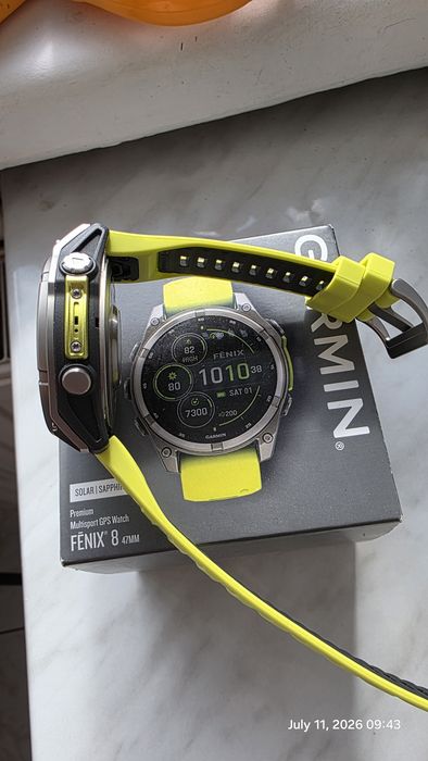 Vand ceas Garmin Fenix 8 solar