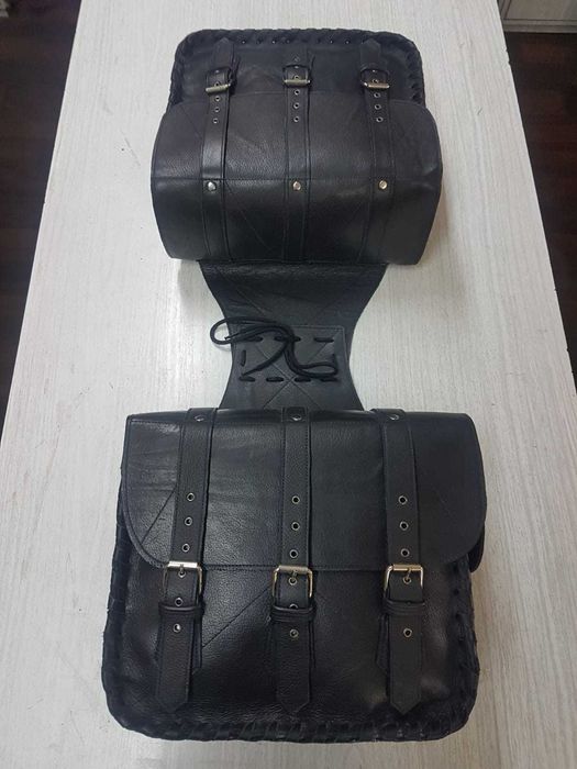 Coburi moto din piele naturala(genți laterale moto)