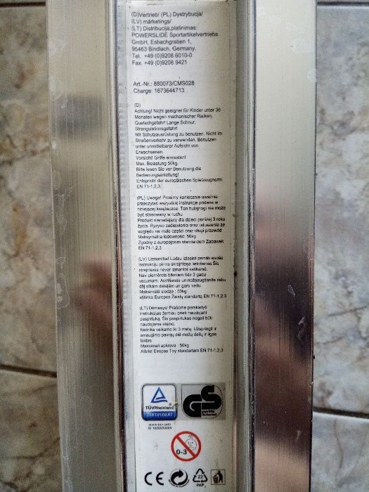 Trotineta rabatabila Germania