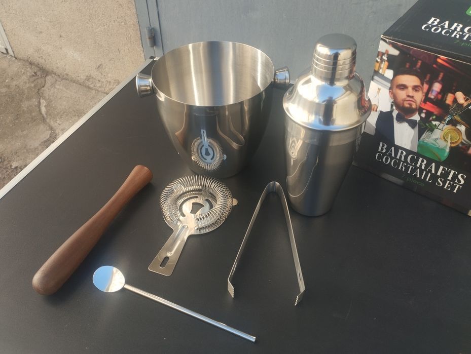 Бармански сет / Комплект за бармани 7 части