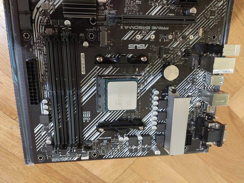AMD Ryzen 7 3700X + Asus Prime B450M-A II