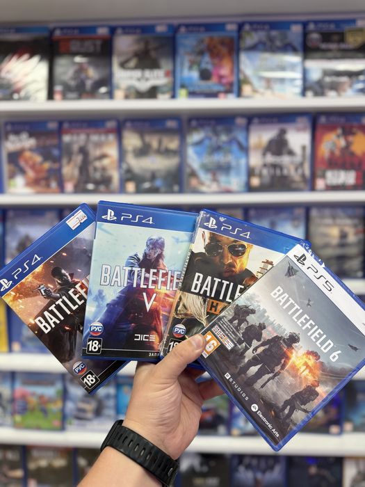 Бу диски для Playstation 4-5