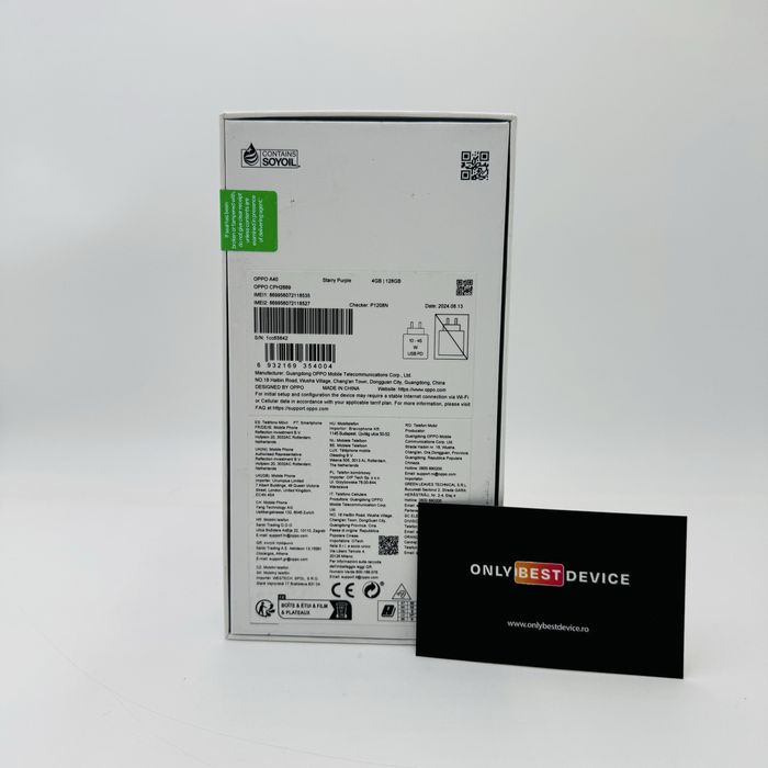 Oppo A40 Starry Purple 128GB