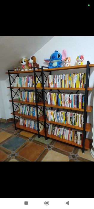 Полка стеллаж в стиле Лофт