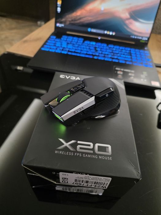 Evga X20   геймарска мишка wireless  и bluethoot